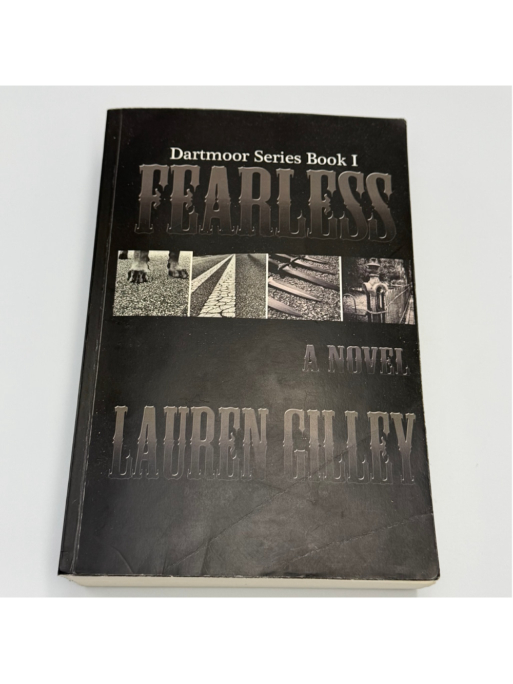 Lauren Gilley Fearless Dartmoor Series Book 1 Signed Novel Black White